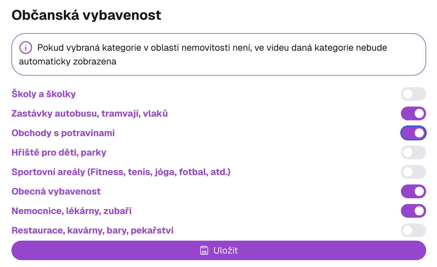 Občanská vybavenost - screenshot 1